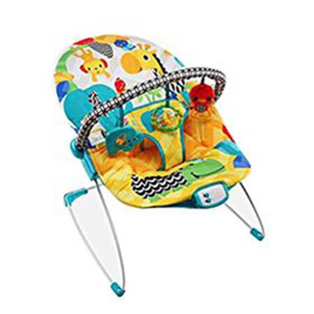 BRIGHT STARTS Safari Smiles Bouncer (Model: 60390)