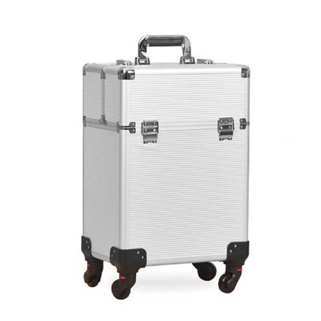 Professional Make-up Artist Cosmetic Storage Portable Trolley Luggage (Model: 340CL)