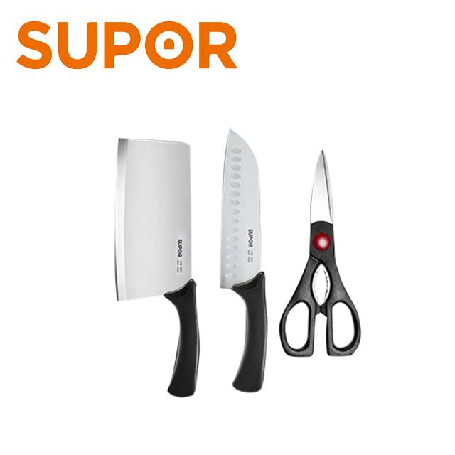 SUPOR Kitchenware 304 stainless steel kitchen Multi-knife combination 5 Piece set (MODEL:T1310E)