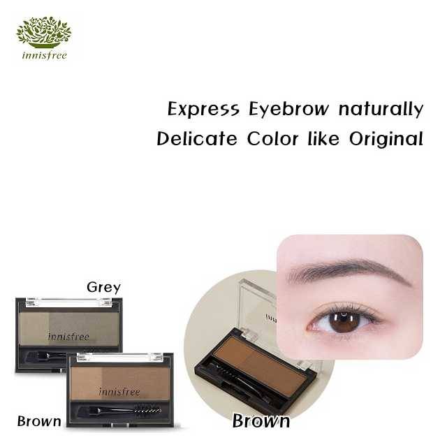 Innisfree Two Tone Eyebrow Kit (3.5g) (IFE-01#BR)