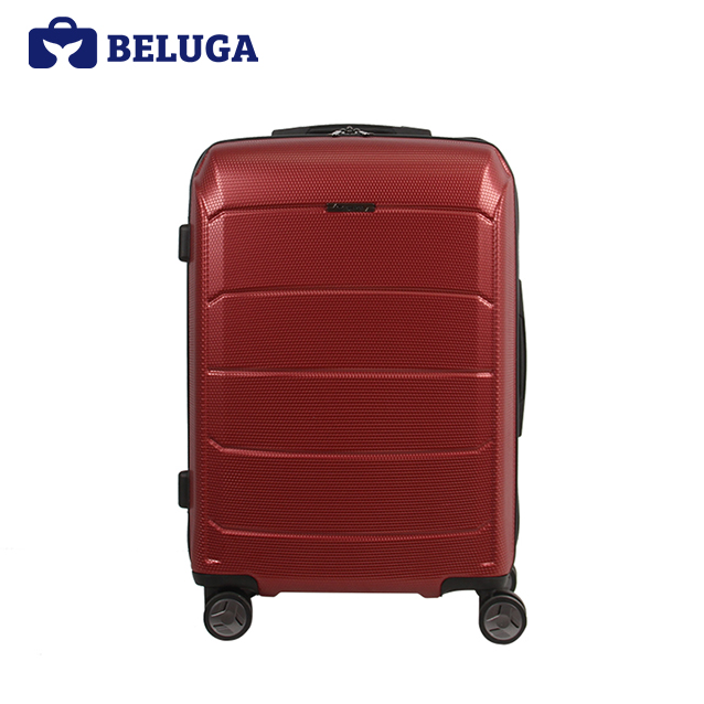 BELUGA Savvy Collection 24 Inches Travel Luggage Suitcase Red Wine (Model:BE-SAVY-24)