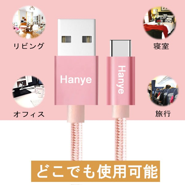 Hanye TypeC Woven Cable (TC007)
